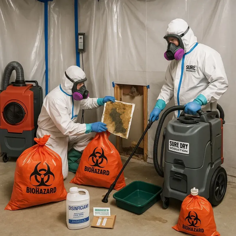 Contaminated Water Handling Protocols process in North Muskegon, MI