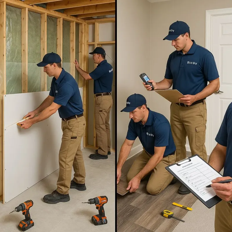 Repairs and Reconstruction process in North Muskegon, MI